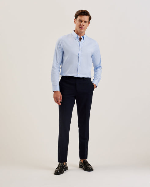 KINGWEL-Shirts-Long Sleeve Linen Shirt- Ted Baker Romania